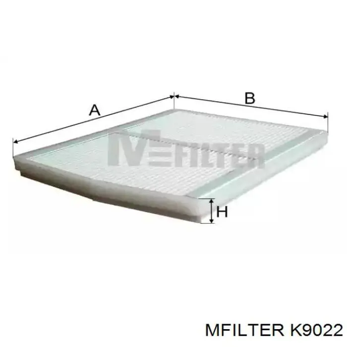 Фільтр повітряний обігрівача Mfilter K9022 ціна, від 7.95 USD