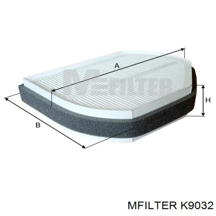 K9032 Mfilter фільтр салону