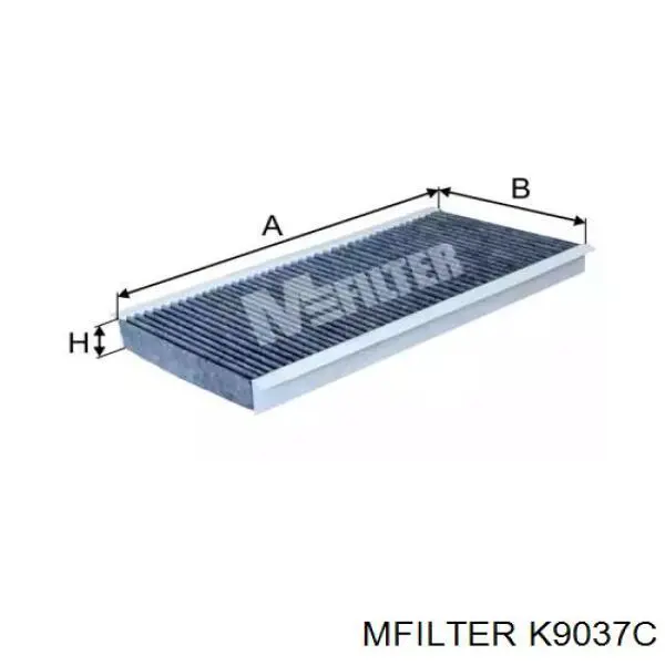 Фільтр салону K9037C Mfilter