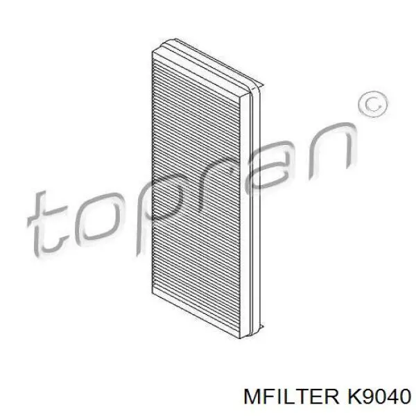 Фільтр повітряний обігрівача Mfilter K9040 ціна, від 8.64 USD