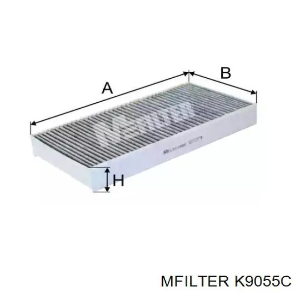 K9055C Mfilter фільтр салону