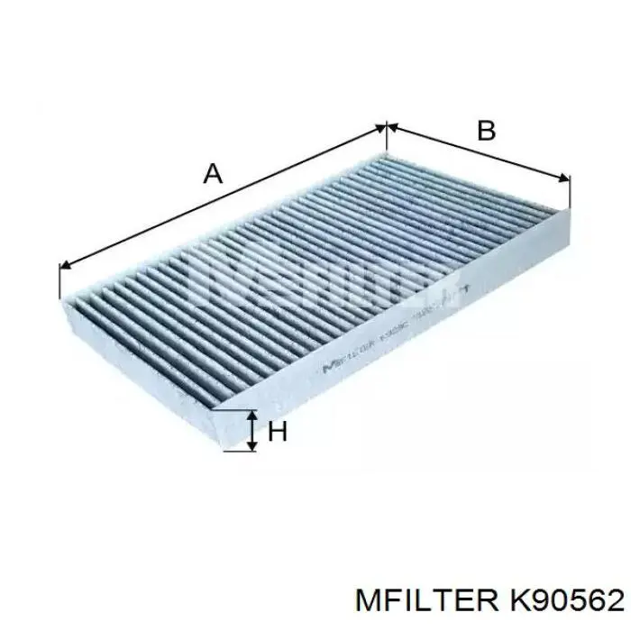 Фільтр салону K90562 Mfilter