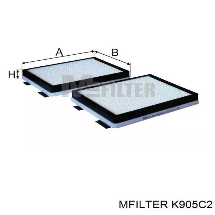 Фільтр салону K905C2 Mfilter