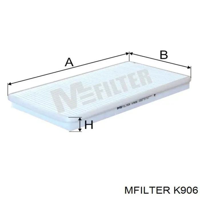 K906 Mfilter фільтр салону