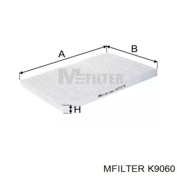Фільтр повітряний обігрівача Mfilter K9060 ціна, від 4.18 USD