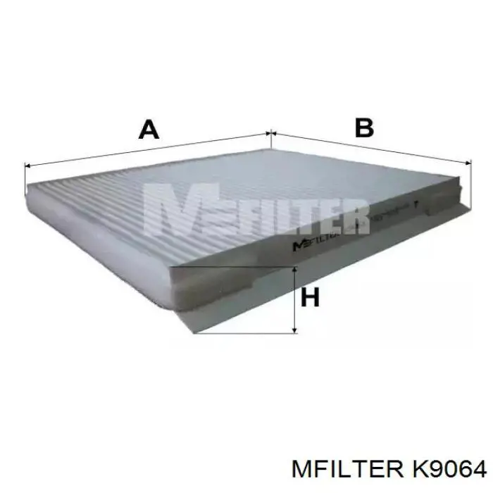 Фільтр повітряний обігрівача Mfilter K9064 ціна, від 5.41 USD
