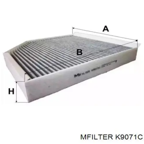 K9071C Mfilter Внутрішньосалонний фільтр