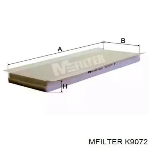 K9072 Mfilter фільтр салону