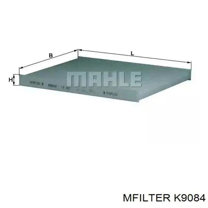 Повітряний фільтр салону Mfilter K9084