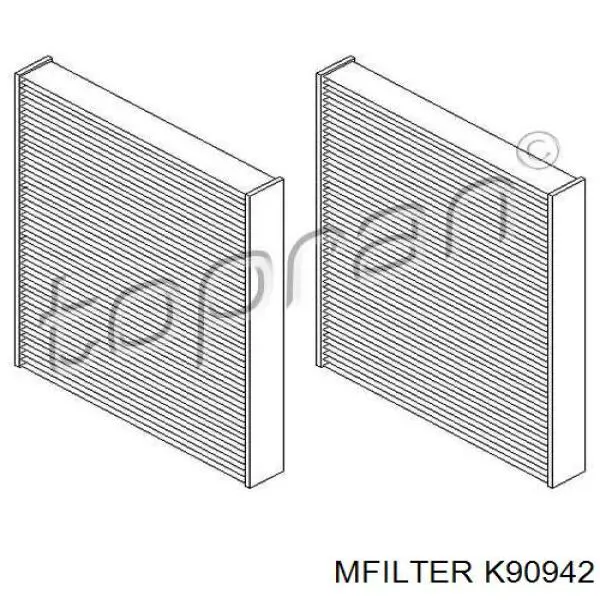 Фільтр повітряний обігрівача Filtron K12602X ціна, від 19.84 USD