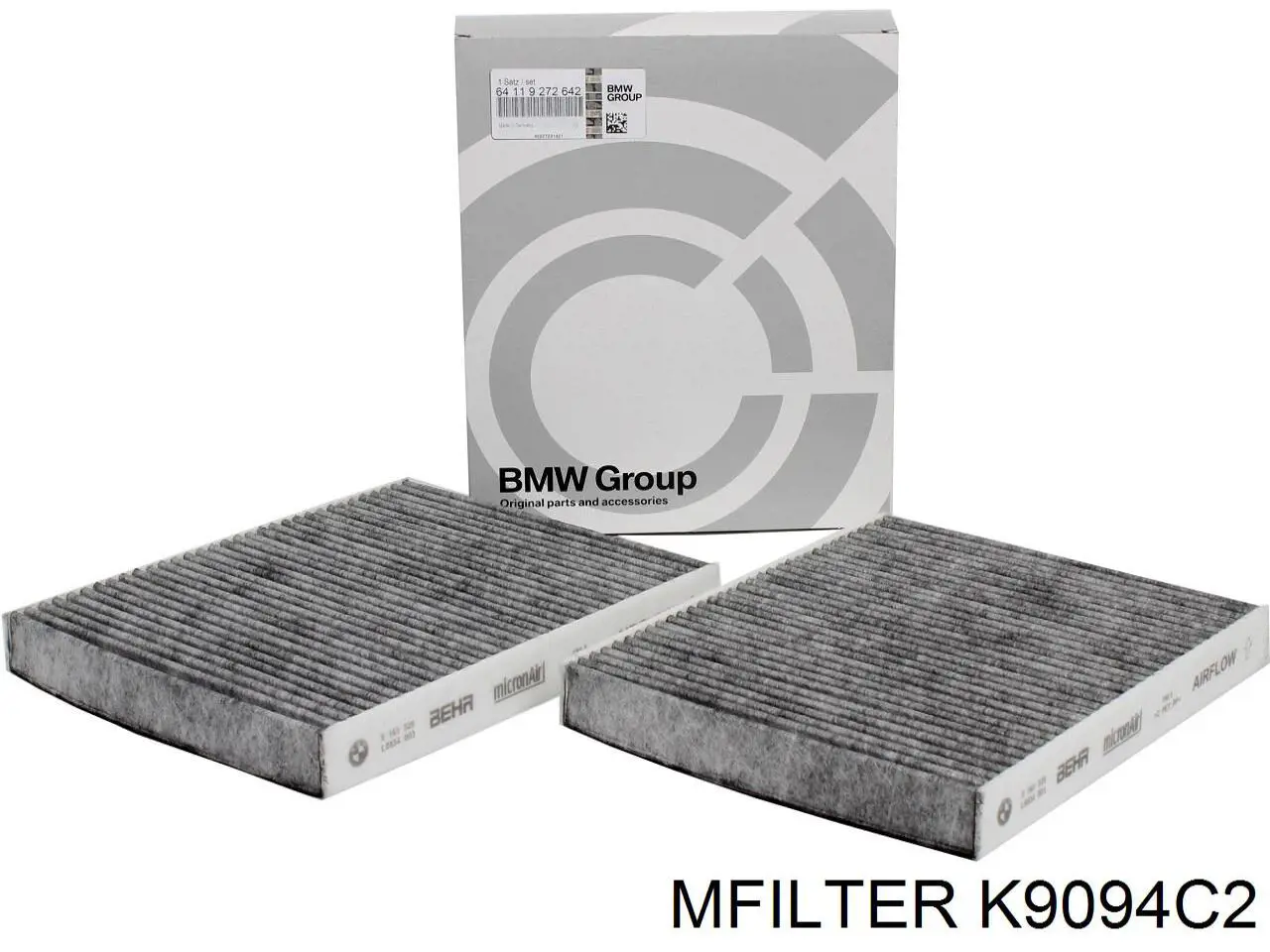 Купити K9094C2 Mfilter Фільтр салону вугільний