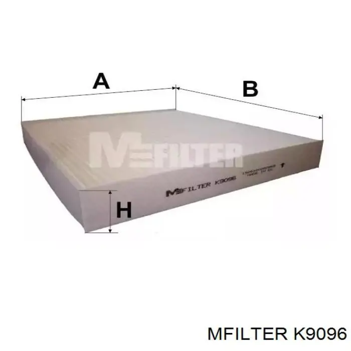 Фільтр повітряний обігрівача Mfilter K9096 ціна, від 6.53 USD