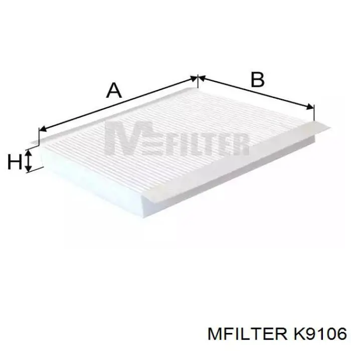 Фільтр салону K9106 Mfilter