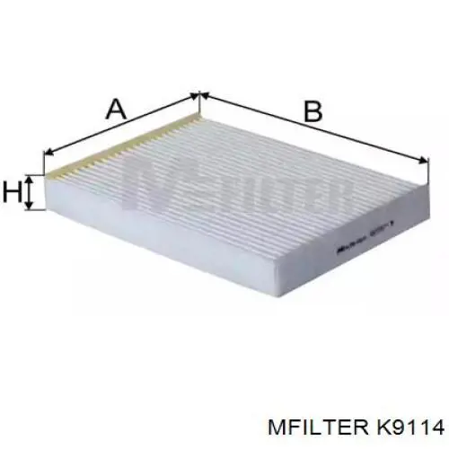 K9114 Mfilter фільтр салону