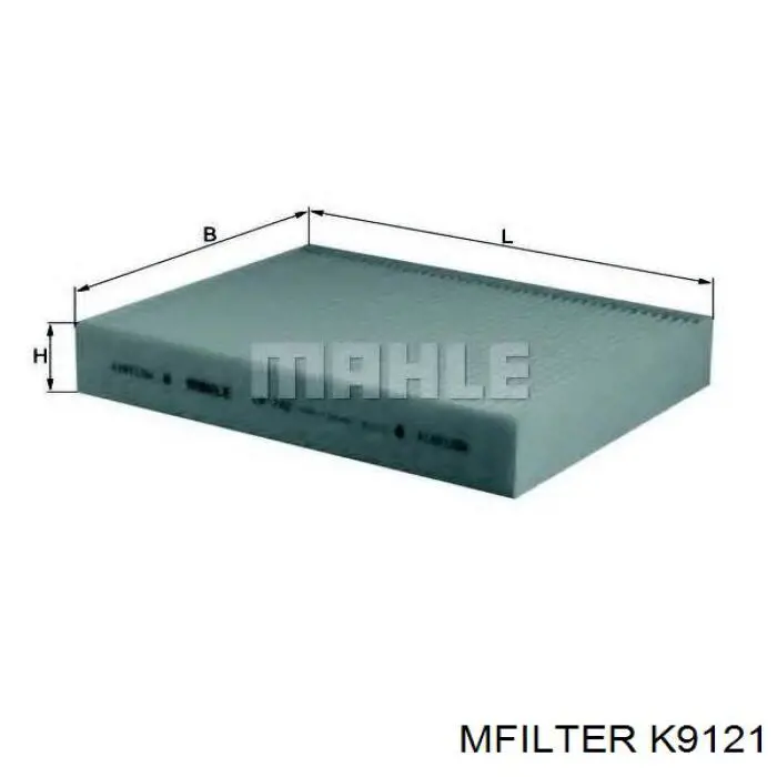 Фільтр салону K9121 Mfilter