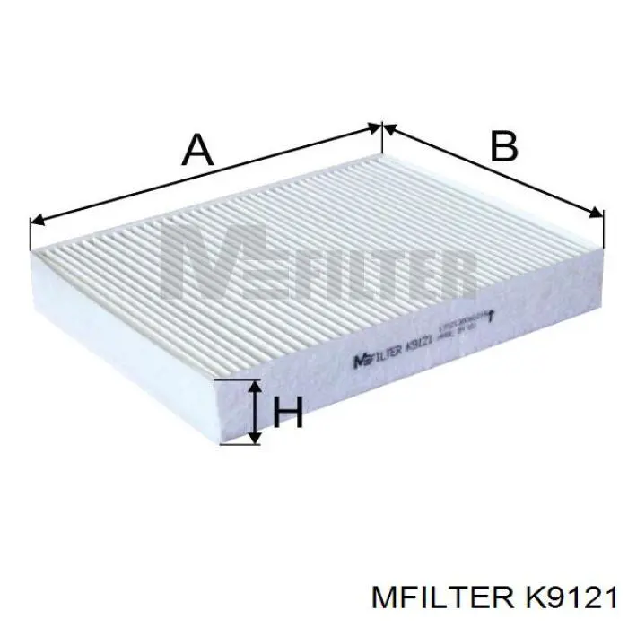 Фільтр салону K9121 Mfilter