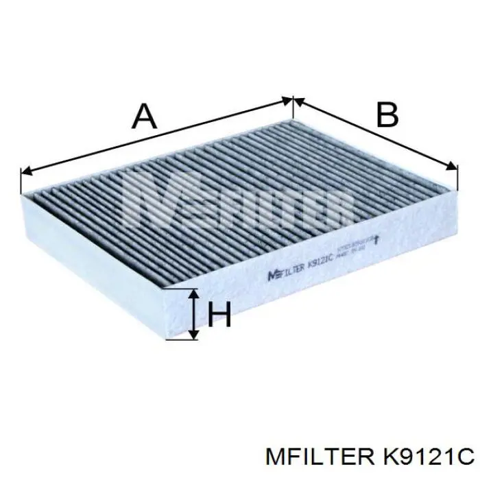 Фільтр салону K9121C Mfilter