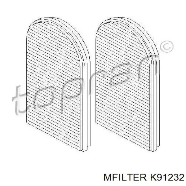 Фільтр салону K91232 Mfilter