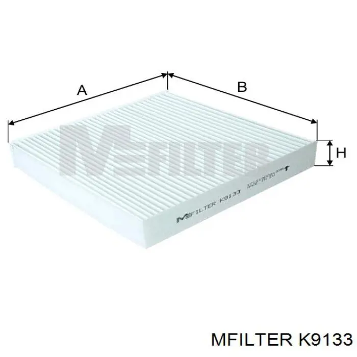 Фільтр салону K9133 Mfilter