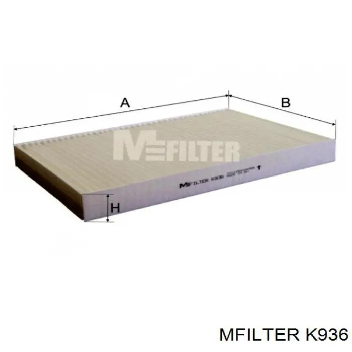 K936 Mfilter фільтр салону