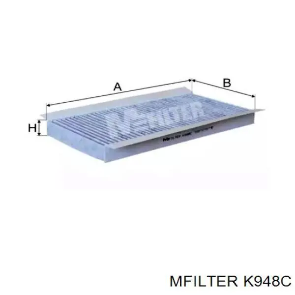 K948C Mfilter фільтр салону