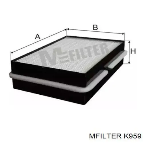 K959 Mfilter Внутрішньосалонний фільтр