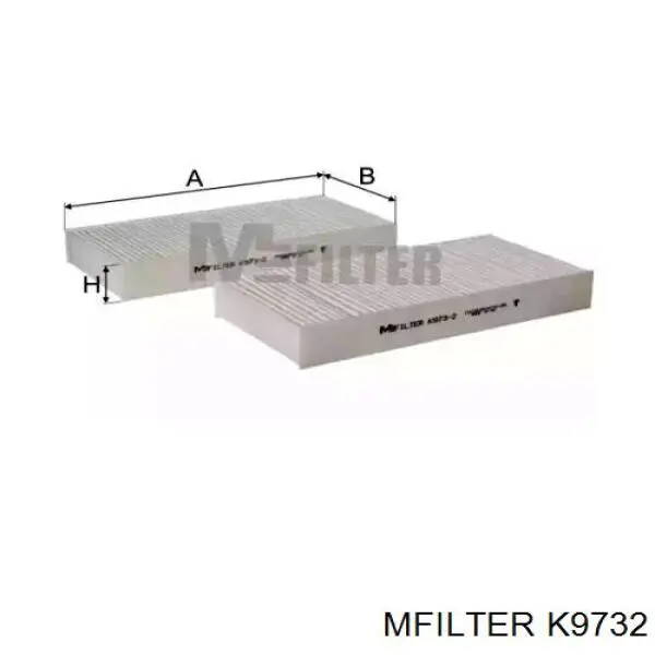 K9732 Mfilter фільтр салону
