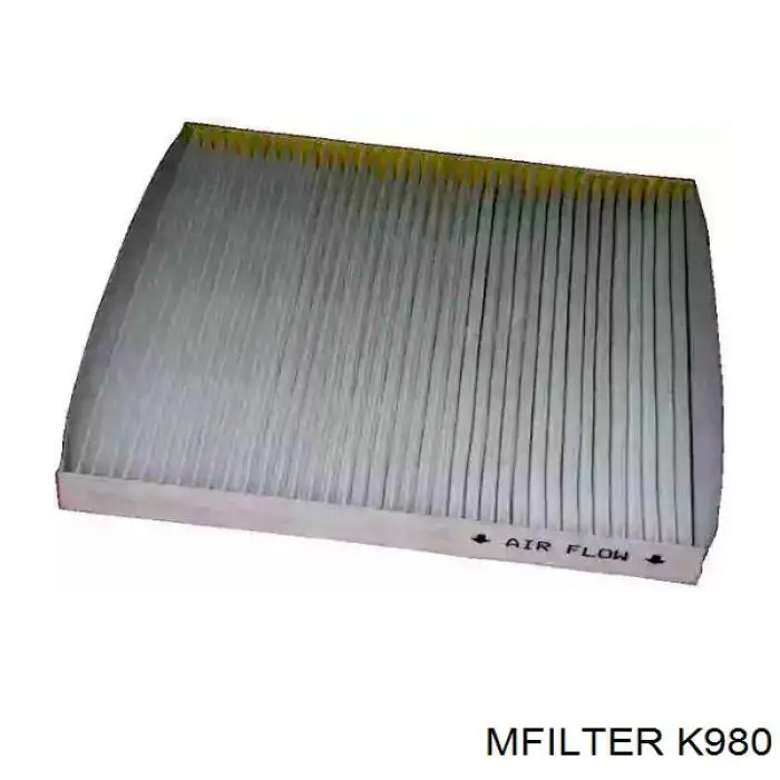 Повітряний фільтр салону Mfilter K980