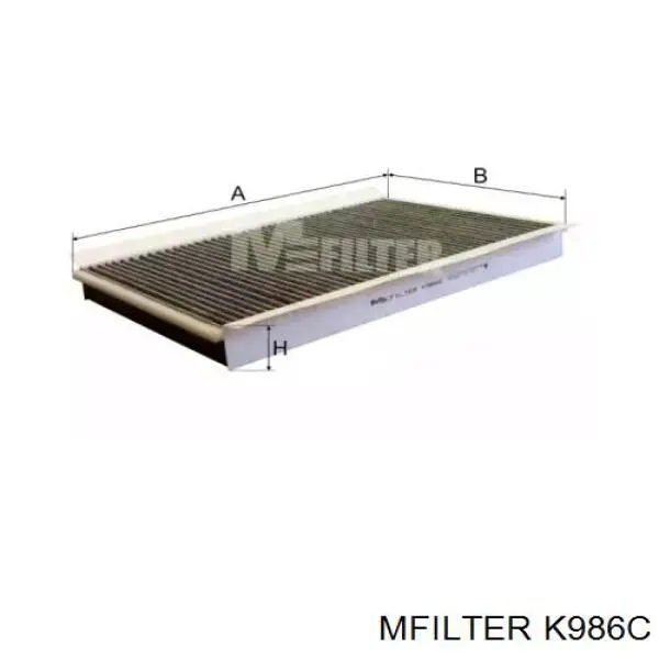 K986C Mfilter фільтр салону