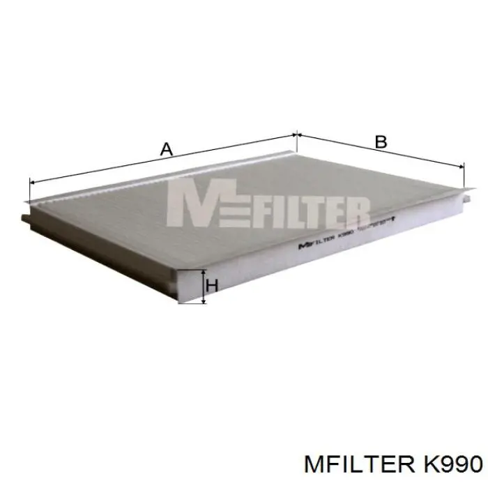 K990 Mfilter фільтр салону