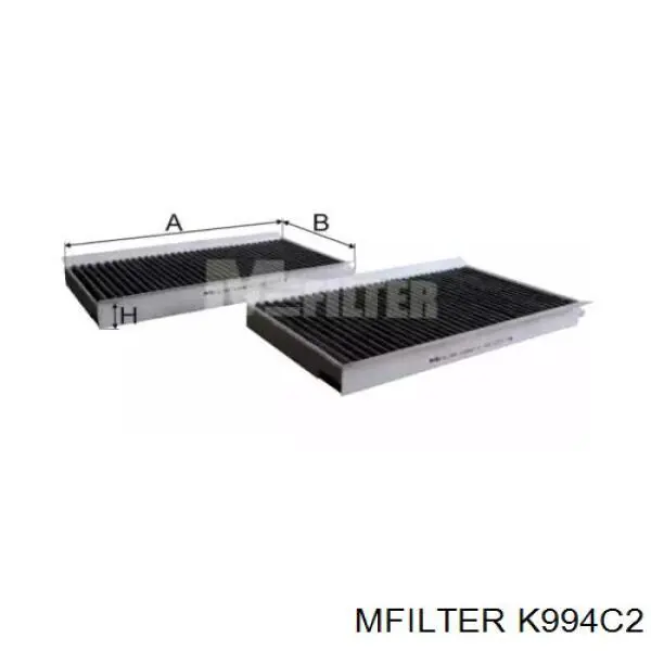 K994C2 Mfilter фільтр салону