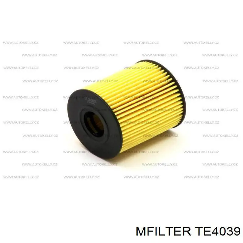 Масляний фільтр двигуна Mfilter TE4039 ціна, від 6.10 USD