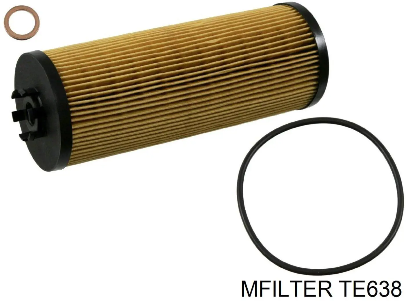 Масляний фільтр двигуна Mfilter TE638 ціна, від 7.93 USD
