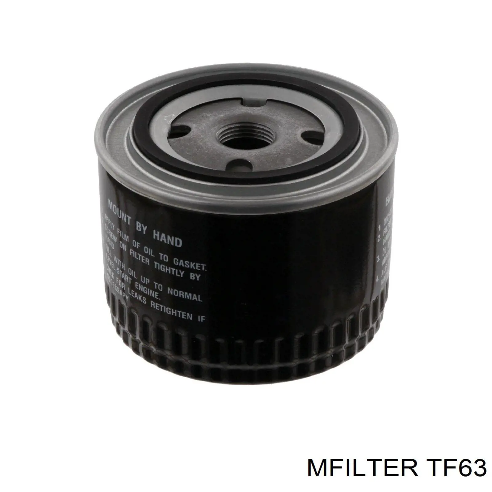 Масляний фільтр двигуна Mfilter TF63 ціна, від 3.95 USD