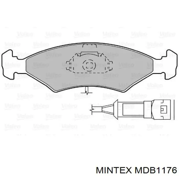 Купити 425161 Peugeot/Citroen Колодки гальмівні передні, дискові
