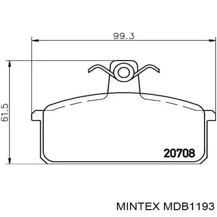 Тормозні колодки Toyota 446512070