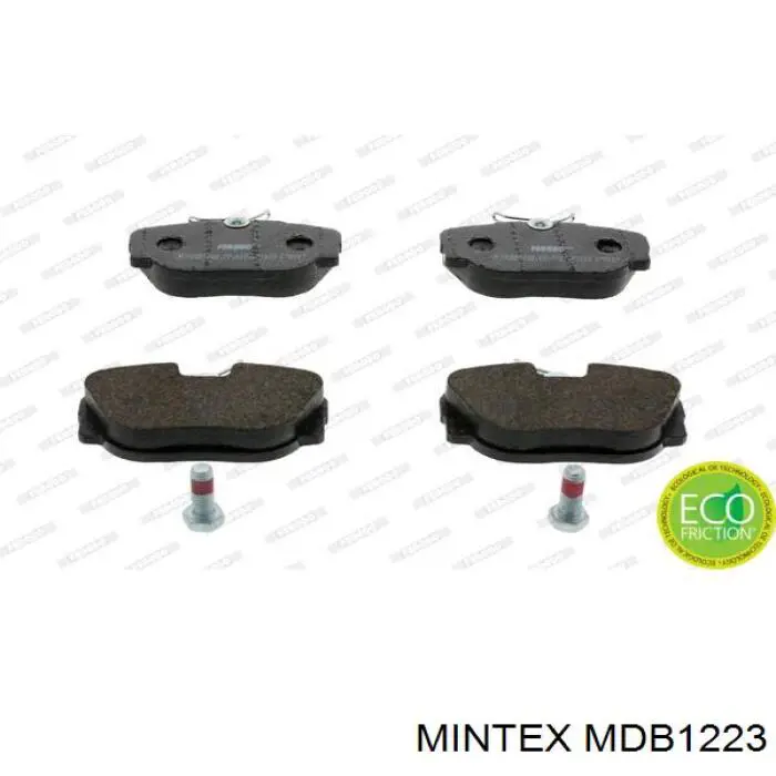 Гальмівні колодки Mintex MDB1223 ціна, від 18.48 USD