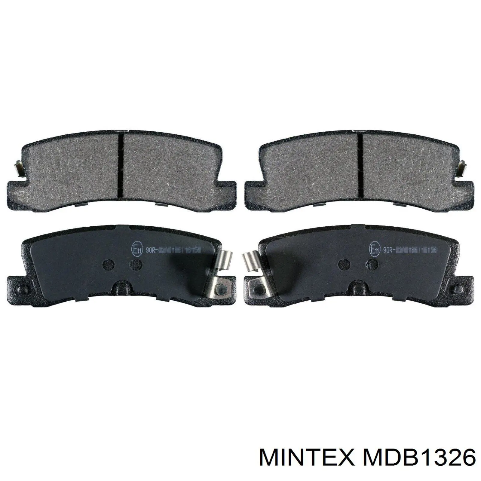 Задні гальмівні колодки Mintex MDB1326 ціна, від 14.81 USD
