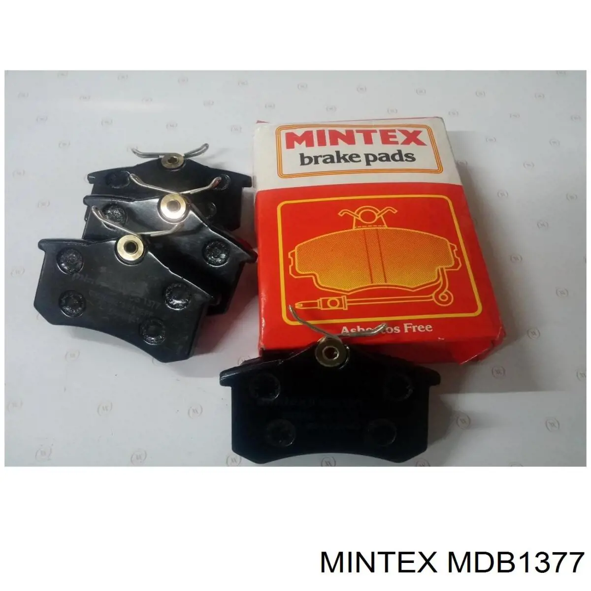 Колодки гальмові задні, дискові MDB1377 Mintex