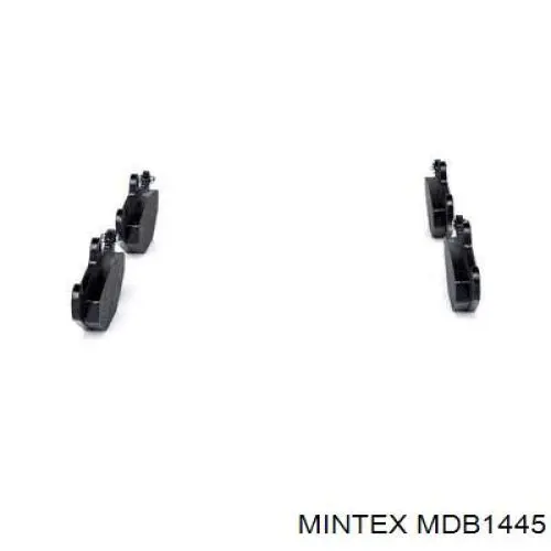 Задні гальмівні колодки MDB1445 Mintex
