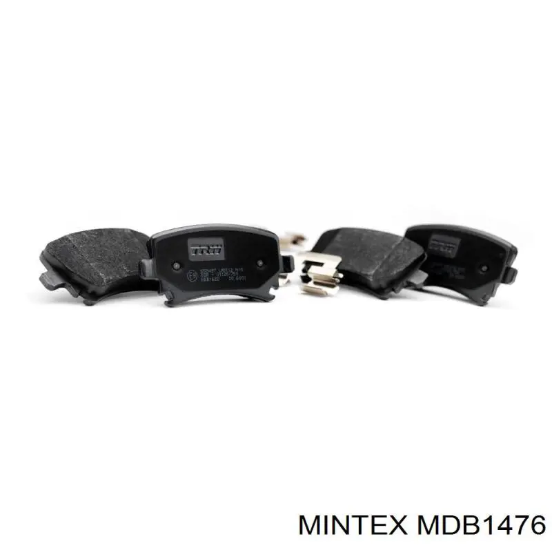 Задні гальмівні колодки Mintex MDB1476 ціна, від 12.32 USD