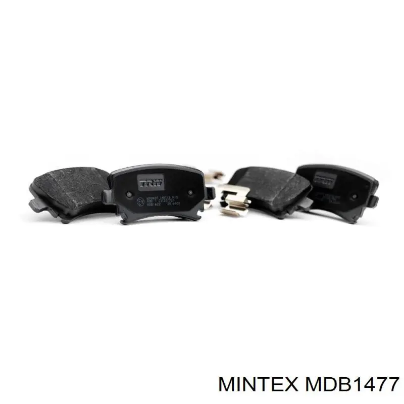 MDB1477 Mintex колодки гальмові задні, дискові