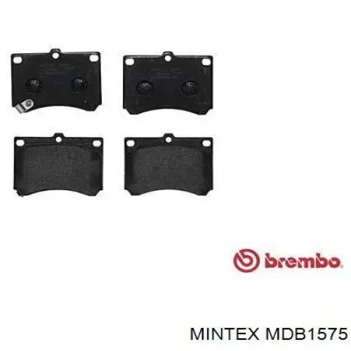 Купити MDB1575 Mintex Колодки гальмівні передні, дискові