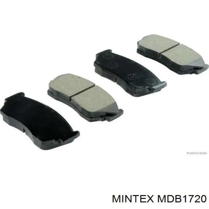 Гальмівні колодки Mintex MDB1720 ціна, від 15.22 USD