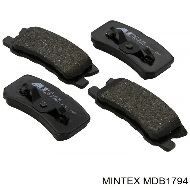 Купити MDB1794 Mintex Колодки гальмівні передні, дискові