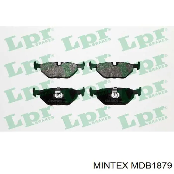 Купити MDB1879 Mintex Задні колодки