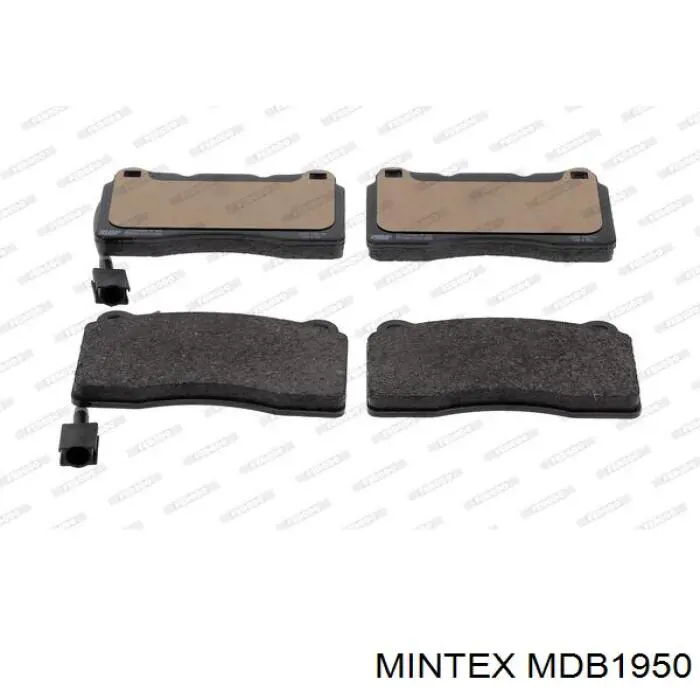 MDB1950 Mintex колодки гальмівні передні, дискові