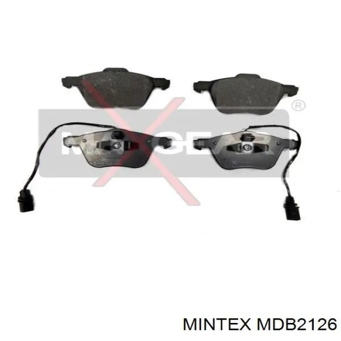 Купити MDB2126 Mintex Колодки гальмівні передні, дискові