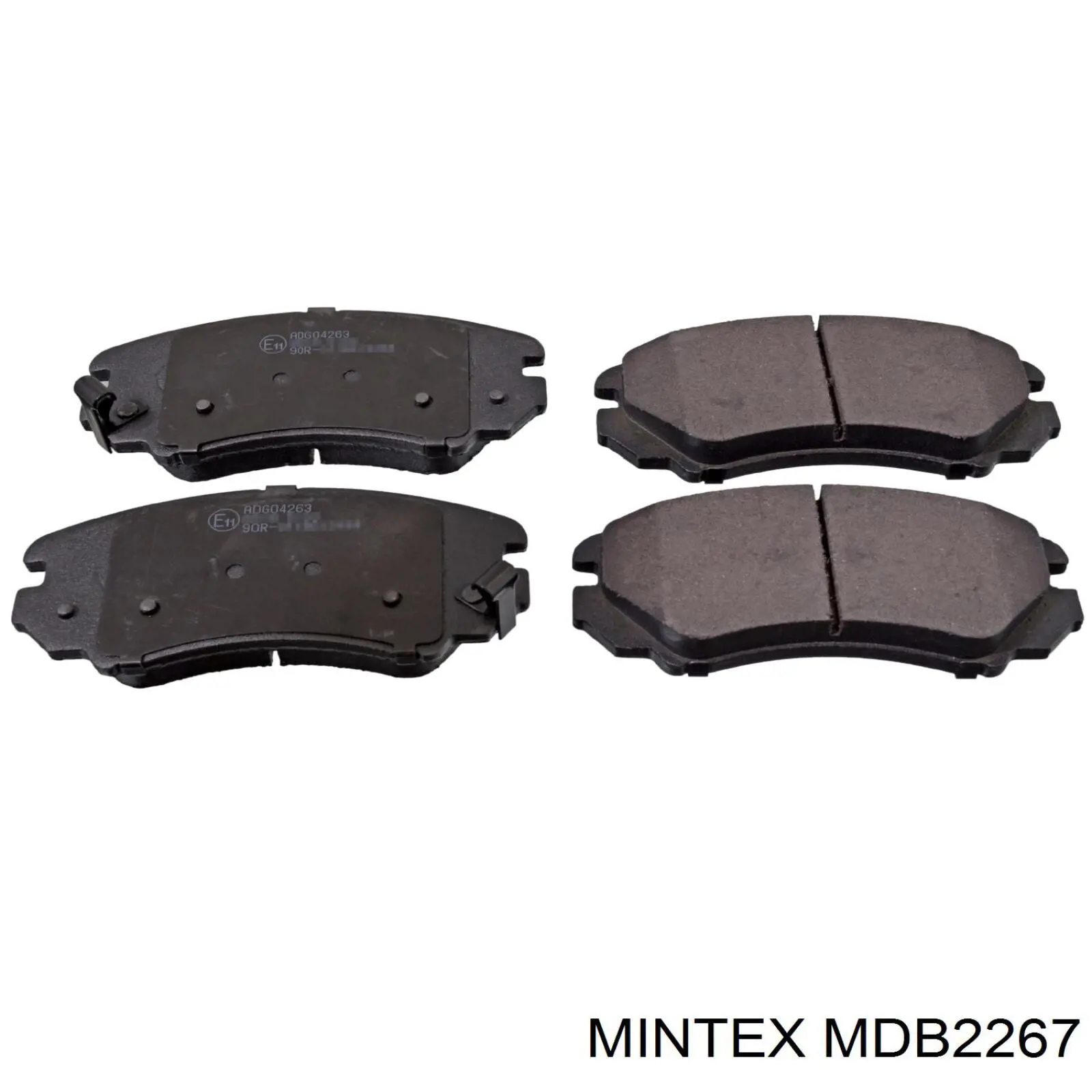 Гальмівні колодки Mintex MDB2267 ціна, від 20.14 USD
