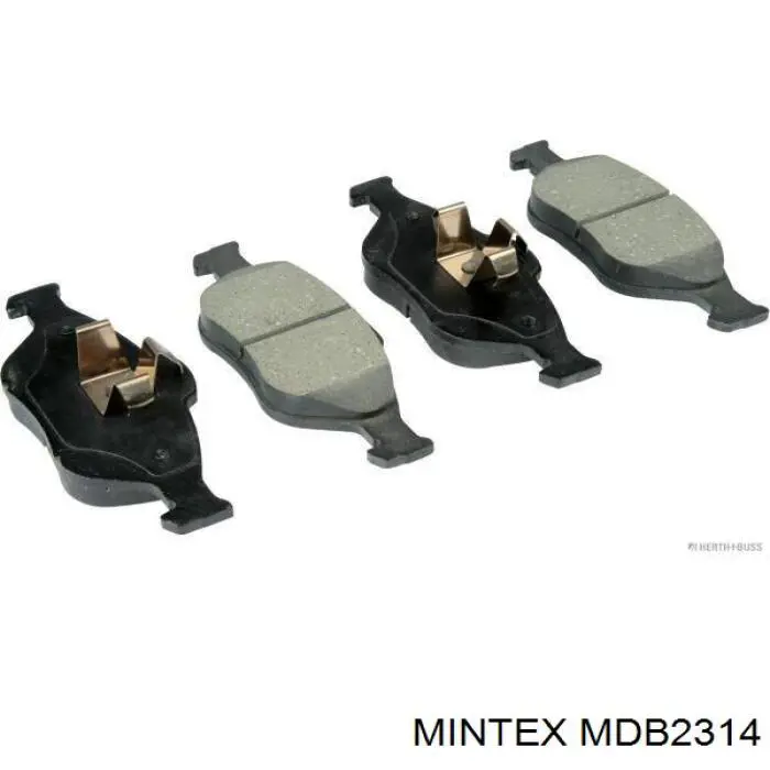 Гальмівні колодки Mintex MDB2314 ціна, від 19.42 USD